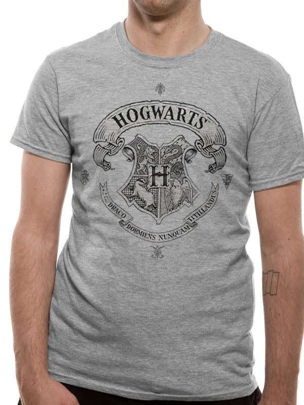 Harry Potter - Hogwarts One Colour  T-Paita