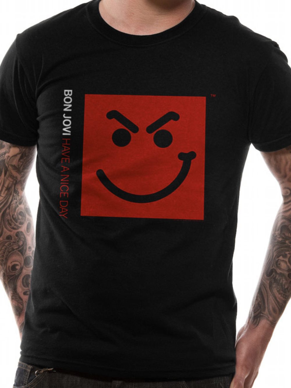 Bon Jovi Smirk T Skjorter | CDON Bon Jovi t skjorte | FINN.no