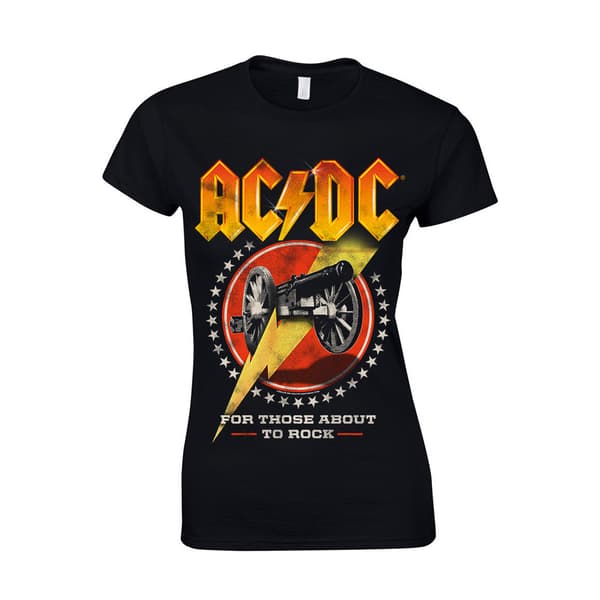 AC / DC For those about to rock new  T-Shirt, Kvinnor