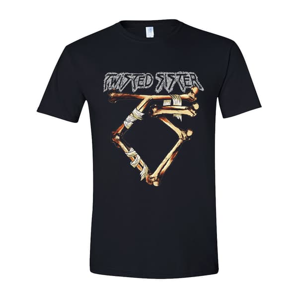 Twisted Sister Bone Logo  T-Shirt