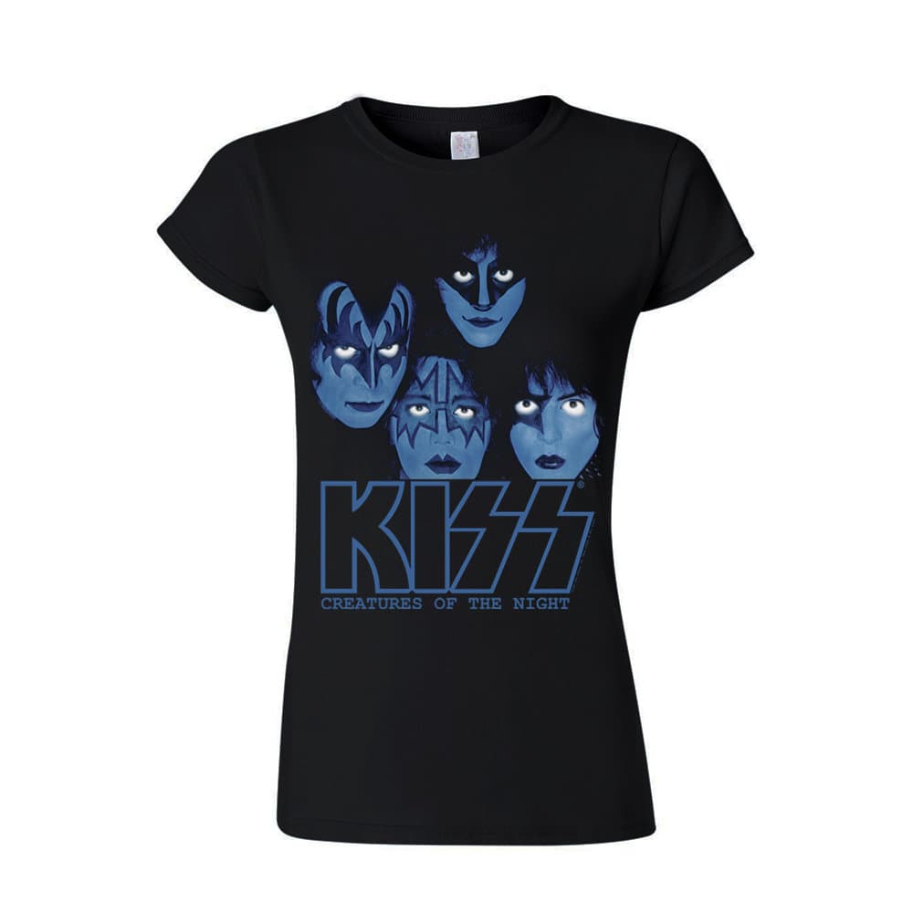 Kiss Creatures of the night  T-Skjorter. Kvinner