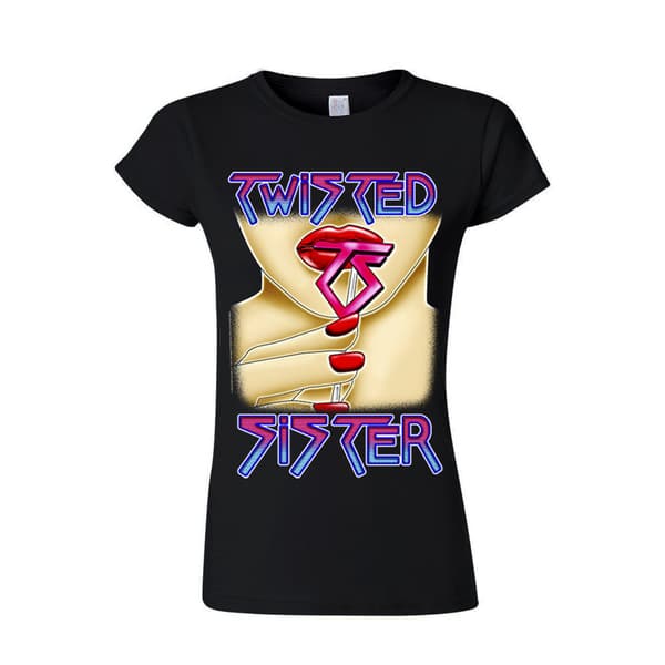 Twisted sister love is for suckers  T-Shirt, Kvinnor