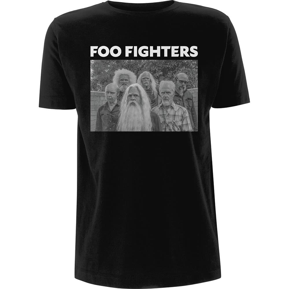 Foo Fighers: T-shirt - Old Band Photo