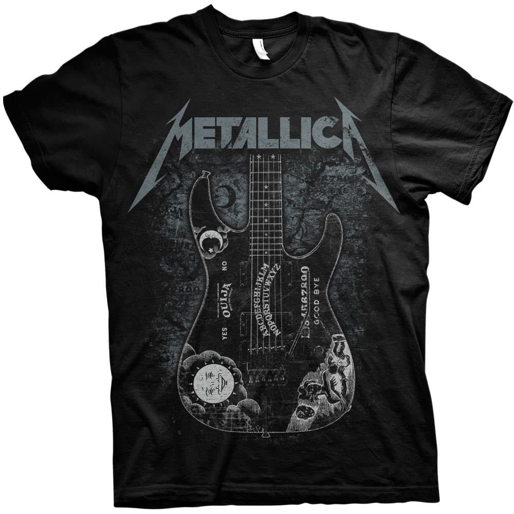 Metallica: T-shirt - Hammett Ouija Guitar