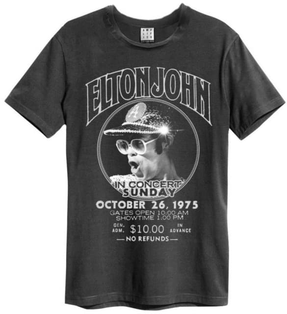 T-shirt: Elton John - Live In Concert