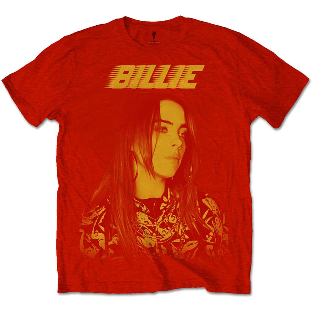 Billie Eilish: T-shirt - Racer Logo Jumbo