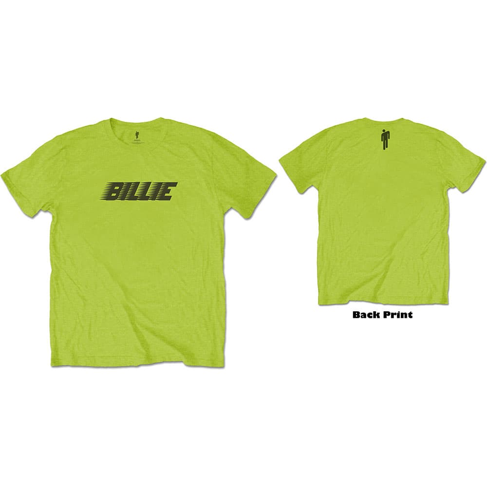 Billie Eilish: T-shirt - Racer Logo & Blosh
