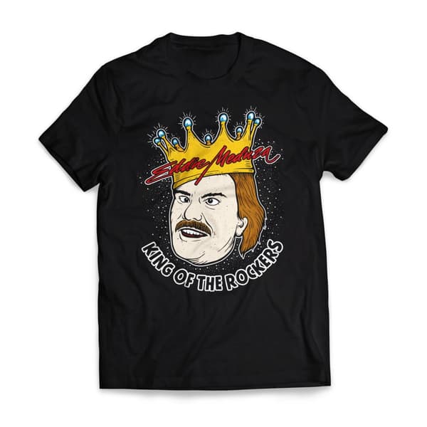 EDDIE MEDUZA - T-SHIRT, KING OF THE ROCKERS L