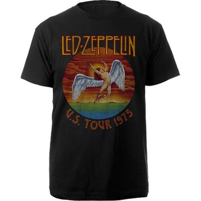 Led Zeppelin: T-shirt - USA Tour ´1975