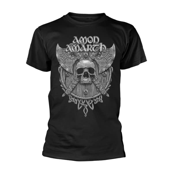 AMON AMARTH - T-SHIRT, GREY SKULL XXL