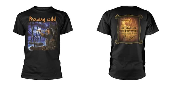 RUNNING WILD - T-SHIRT, PRIVATEER M