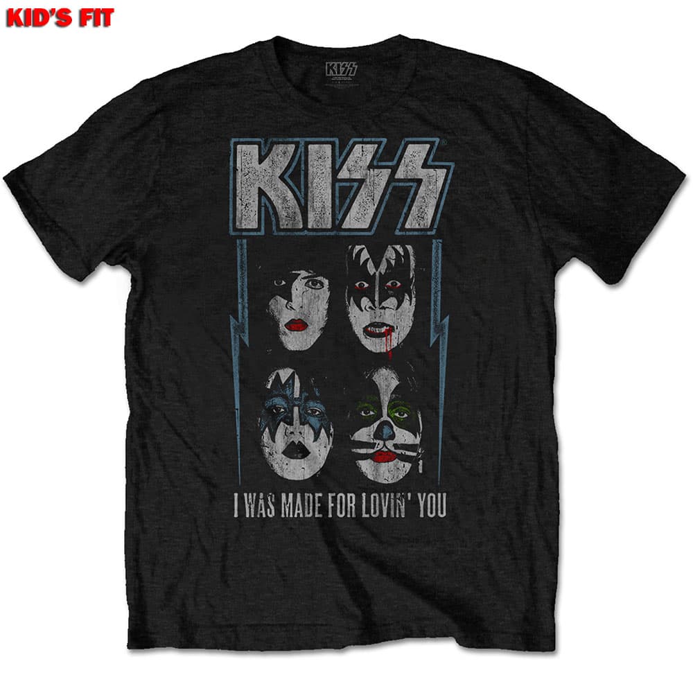 KISS: Barn T-shirt - I Was Made For Lovin' You
