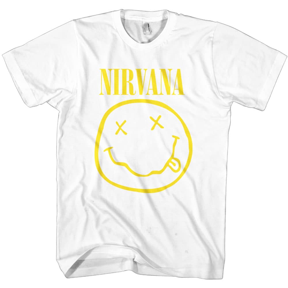 Nirvana: T-shirt - Yellow Smile