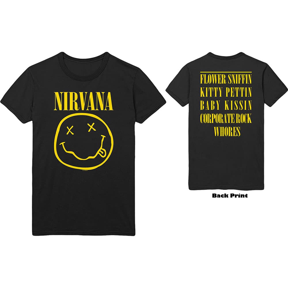 Nirvana: T-shirt - Flower Sniffin