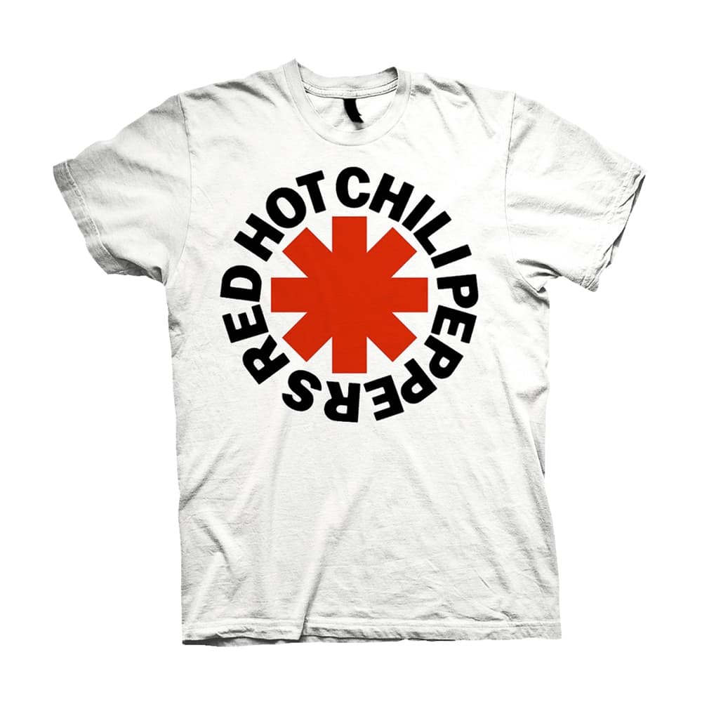 RED HOT CHILI PEPPERS - T-SHIRT, RED ASTERISKS