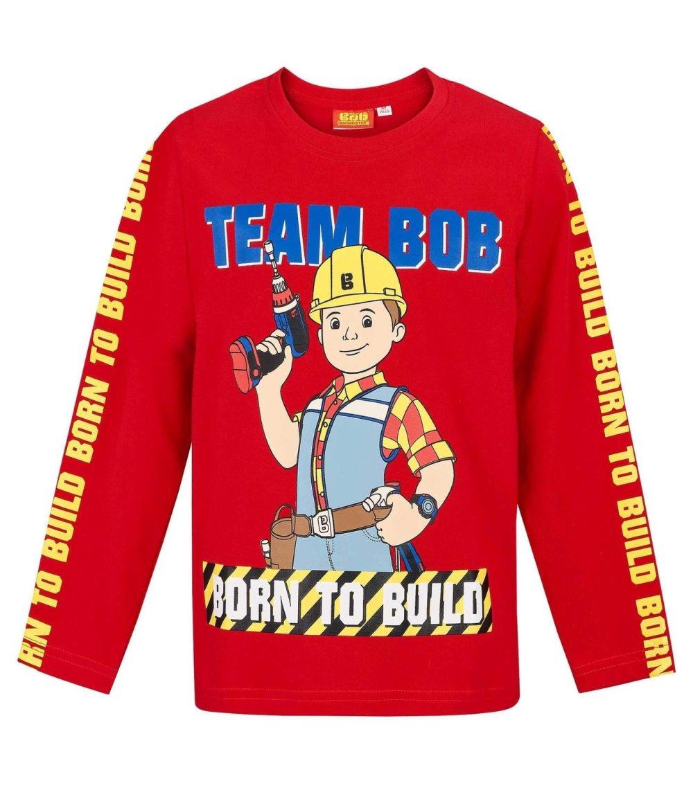 Byggmester Bob T-skjorte, Rød