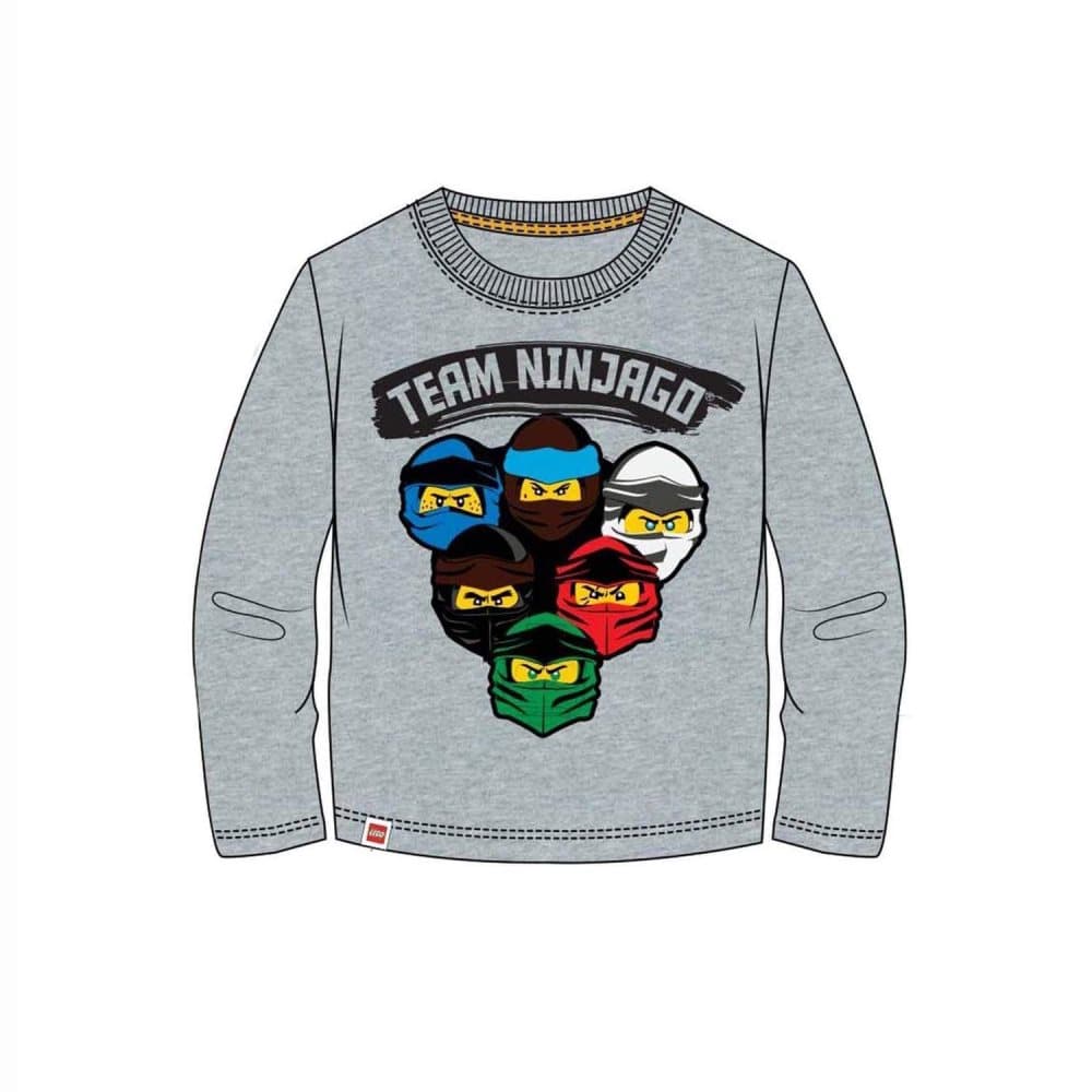 Lego Ninjago "Team Ninjago" T-skjorte - Grå
