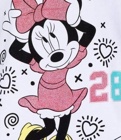 Minnie Mus T skjorte og Capri, Hvit Fuschia | CDON CAPRI HVIT SKJORTE | Hoyer.no