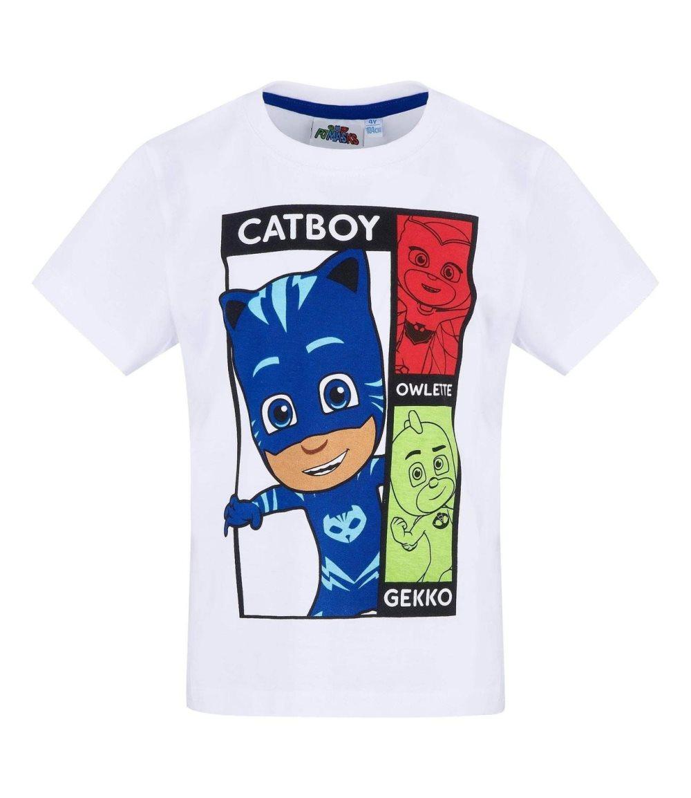 PJ Masks T-skjorte Catboy, Hvit