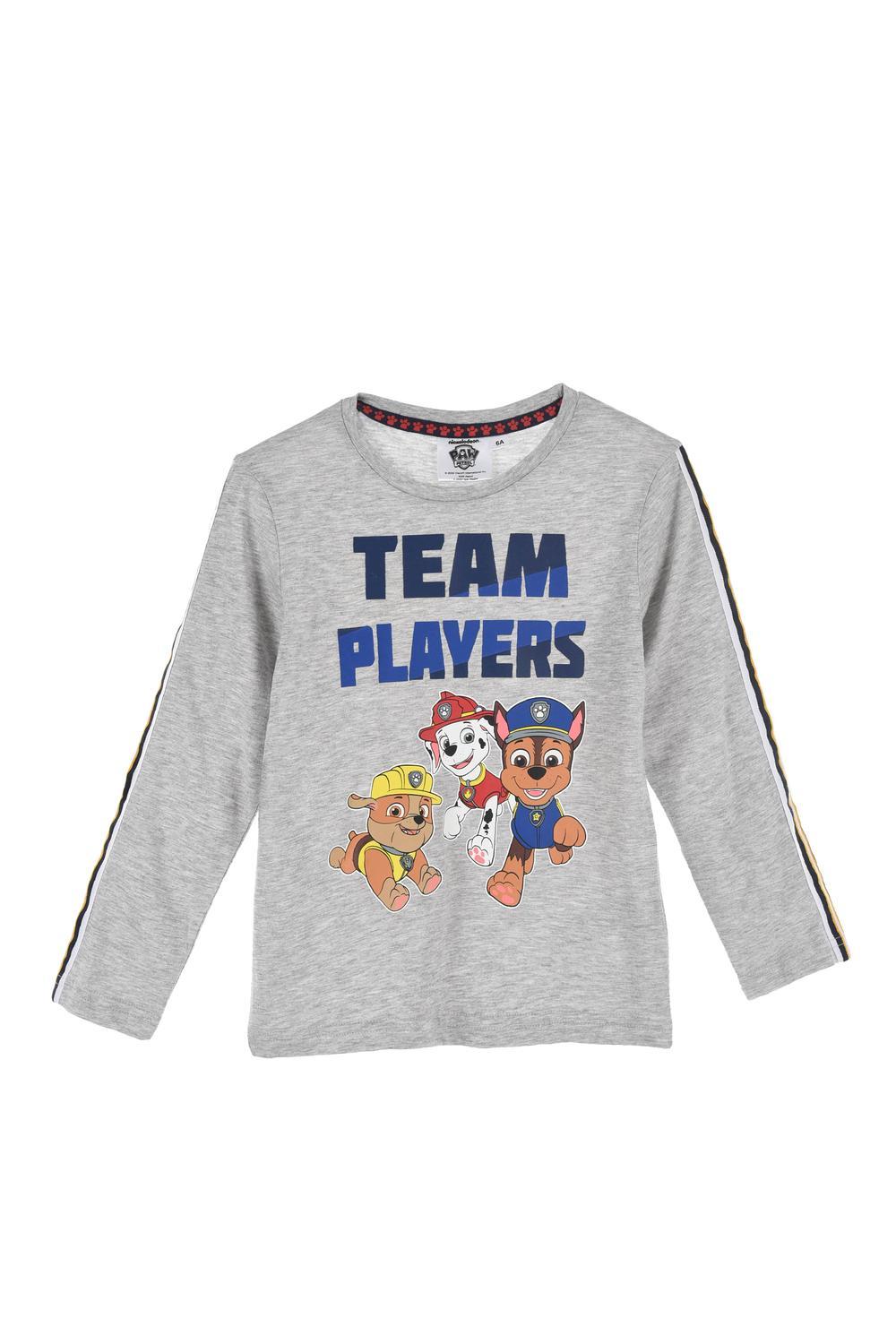 Paw Patrol "Team Players" T-skjorte - Grå