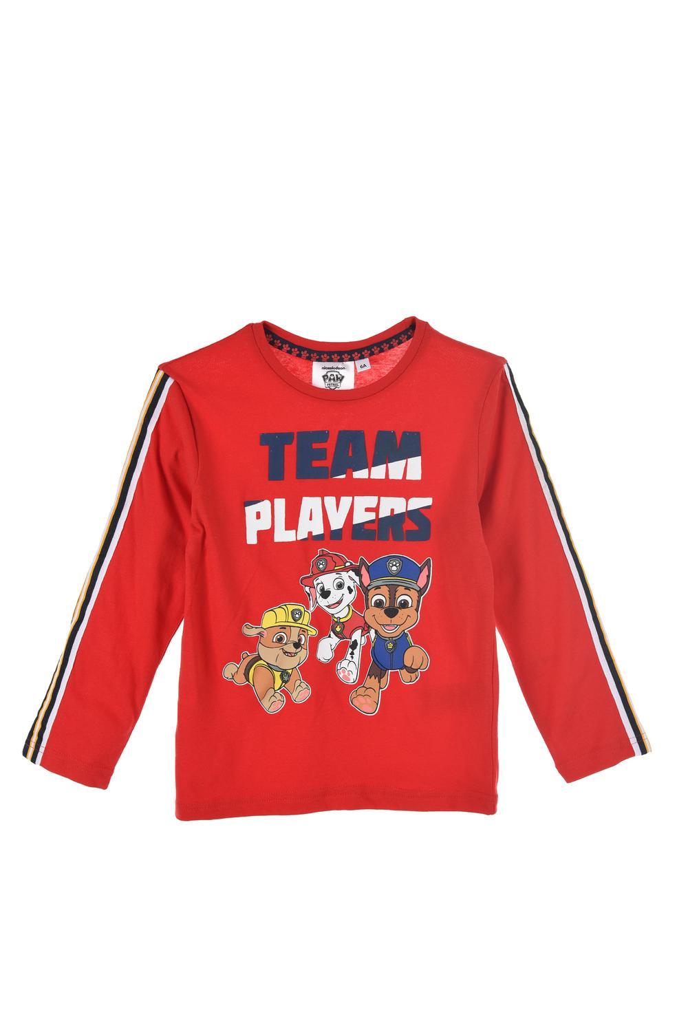 Paw Patrol "Team Players" T-skjorte - Red
