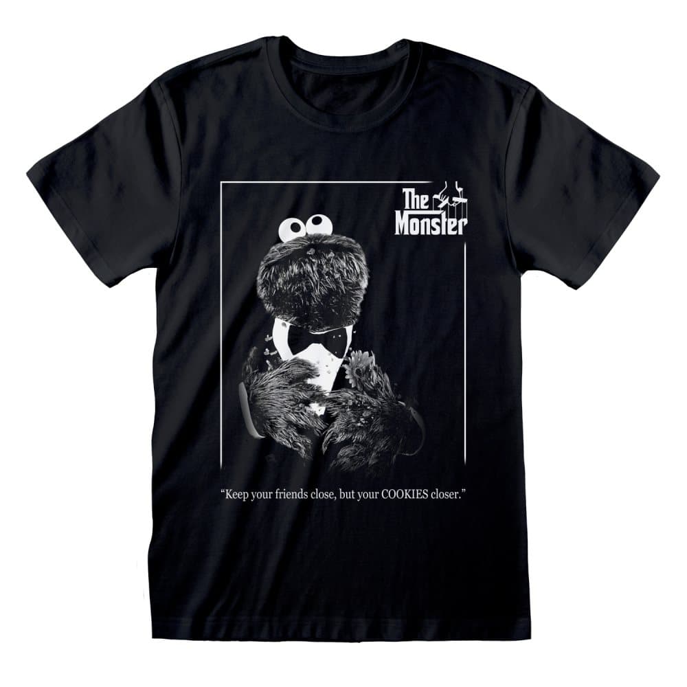 Sesame Street Unisex Adult The Monster T-Shirt