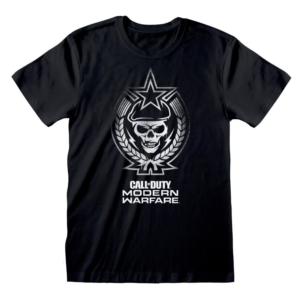 Call Of Duty Unisex Adult Modern Warfare Skull T-Shirt