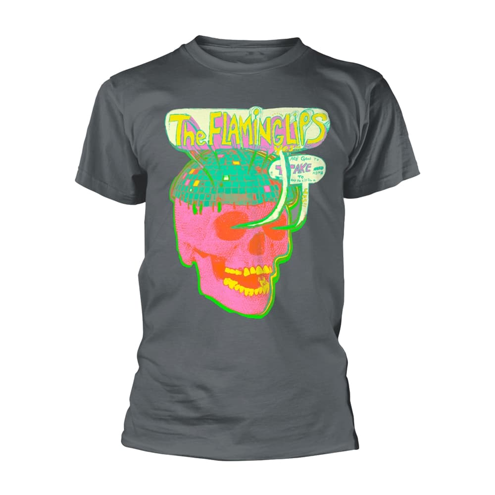 THE FLAMING LIPS - T-SHIRT, DISCO SKULL