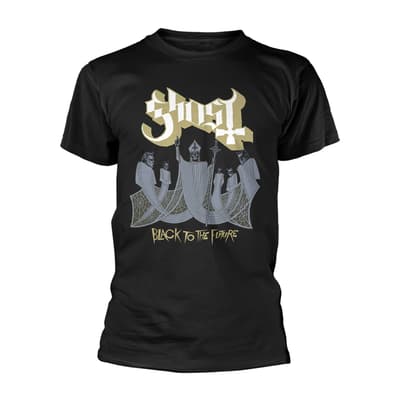GHOST - T-SHIRT, BLACK TO THE FUTURE