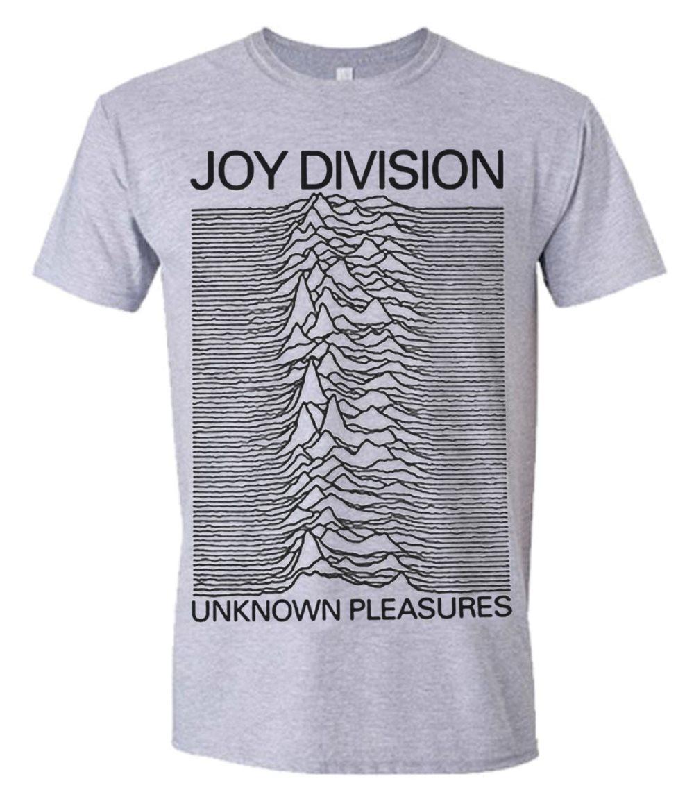 JOY DIVISION - T-SHIRT, UNKNOWN PLEASURES (GREY) L