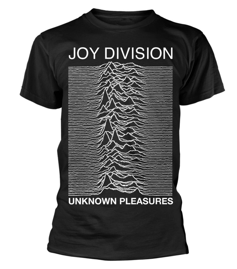 JOY DIVISION - T-SHIRT, UNKNOWN PLEASURES (BLACK)