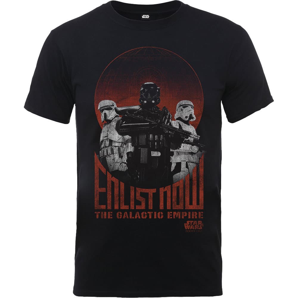 Star Wars Kids Tee: Rogue One Enlist Now (5 - 6 Years)