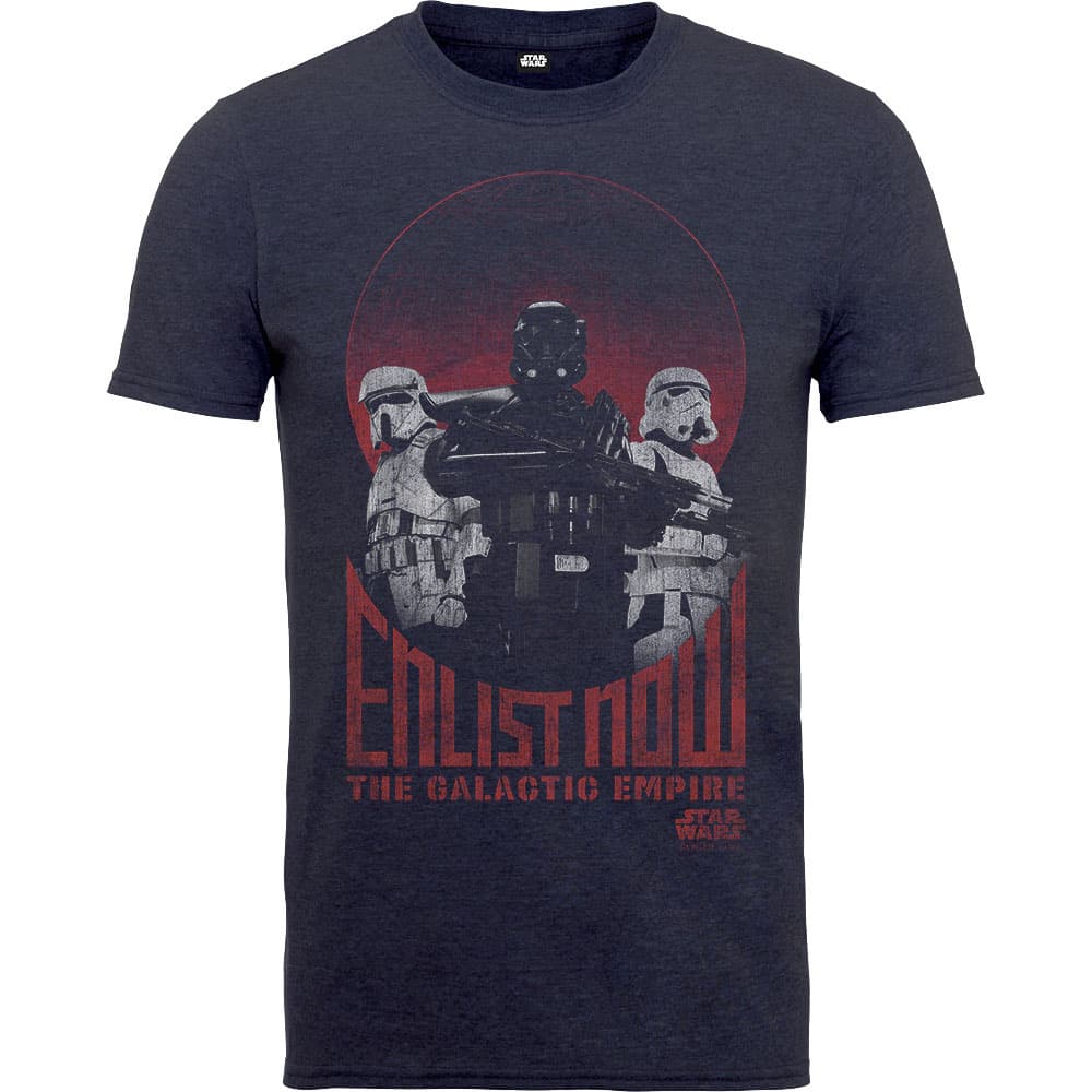 Star Wars Kids Tee: Rogue One Enlist Now (12 - 13 Years)