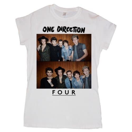 One Direction Ladies Tee: Four (X-Large)