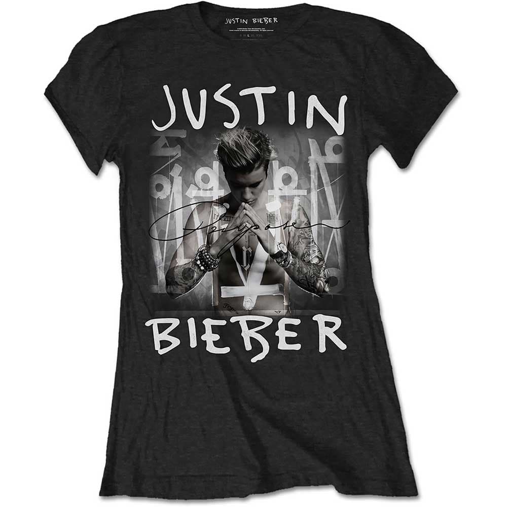 Justin Bieber Ladies Tee: Purpose Logo (XX-Large)