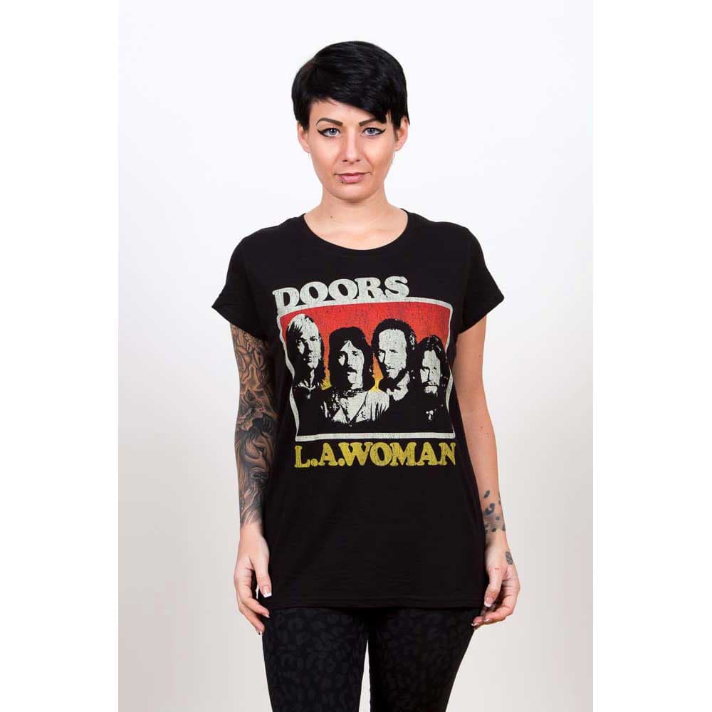 The Doors Ladies Tee: LA Woman (Small)