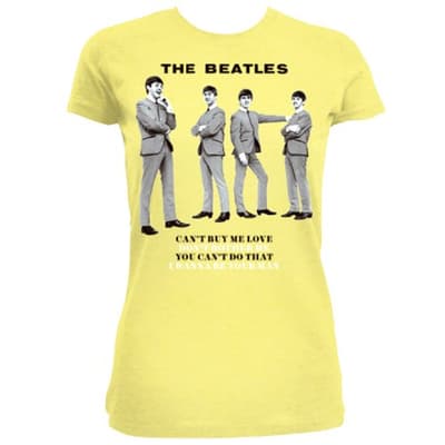 The Beatles Ladies T-Shirt: You can't do that (Small)
