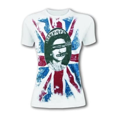 The Sex Pistols Ladies Tee: Rotten (Large)