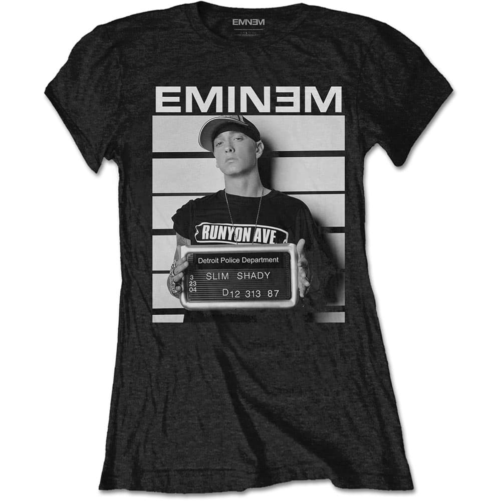 Eminem Ladies Tee: Arrest (Small)