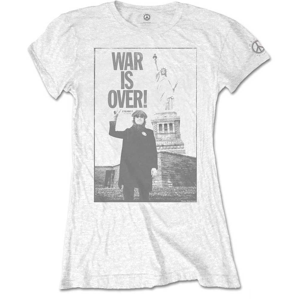 John Lennon Ladies T-Shirt: Liberty Lady (Medium)