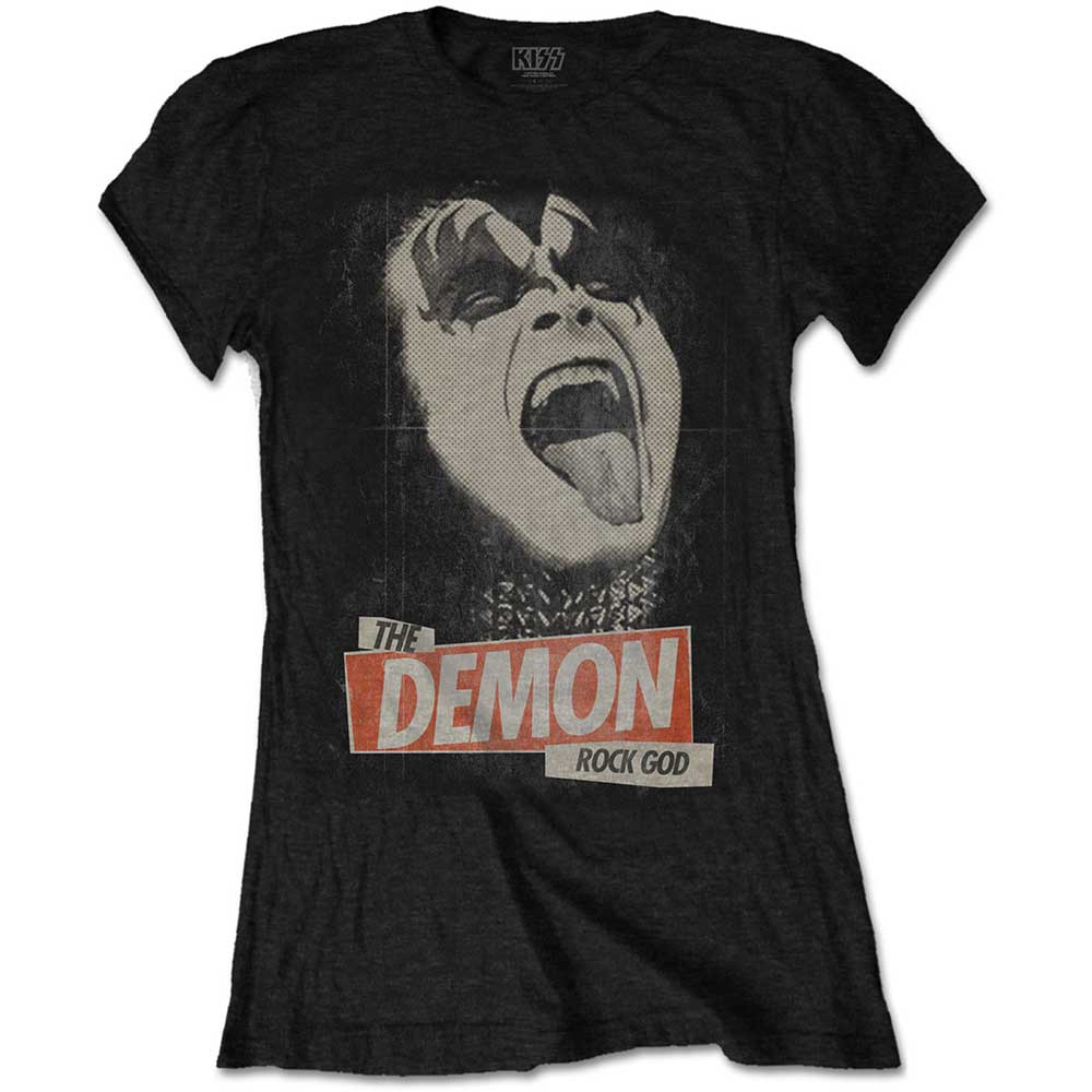 KISS Ladies Tee: The Demon Rock (X-Large)