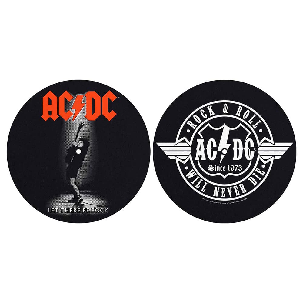 Turntable slipmat: Ac/Dc