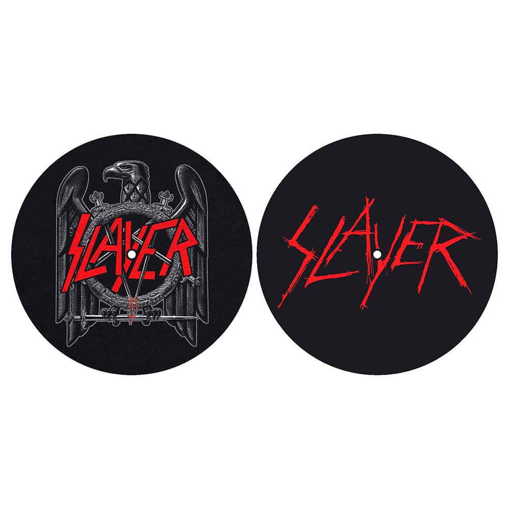 Turntable slipmat: Slayer