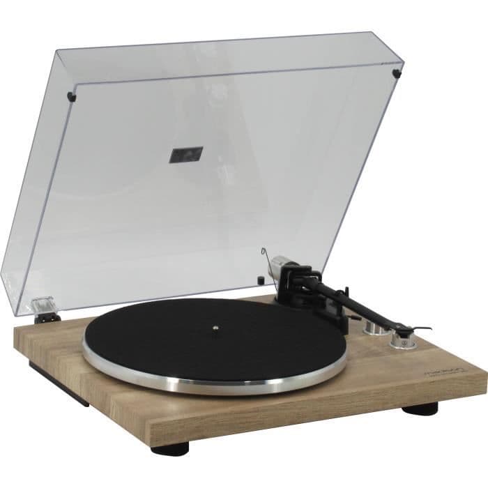 MADISON 10-5558 Bånddrevskivebakke - USB-kodning, BT-transmission og Technica-lydceller - Træ