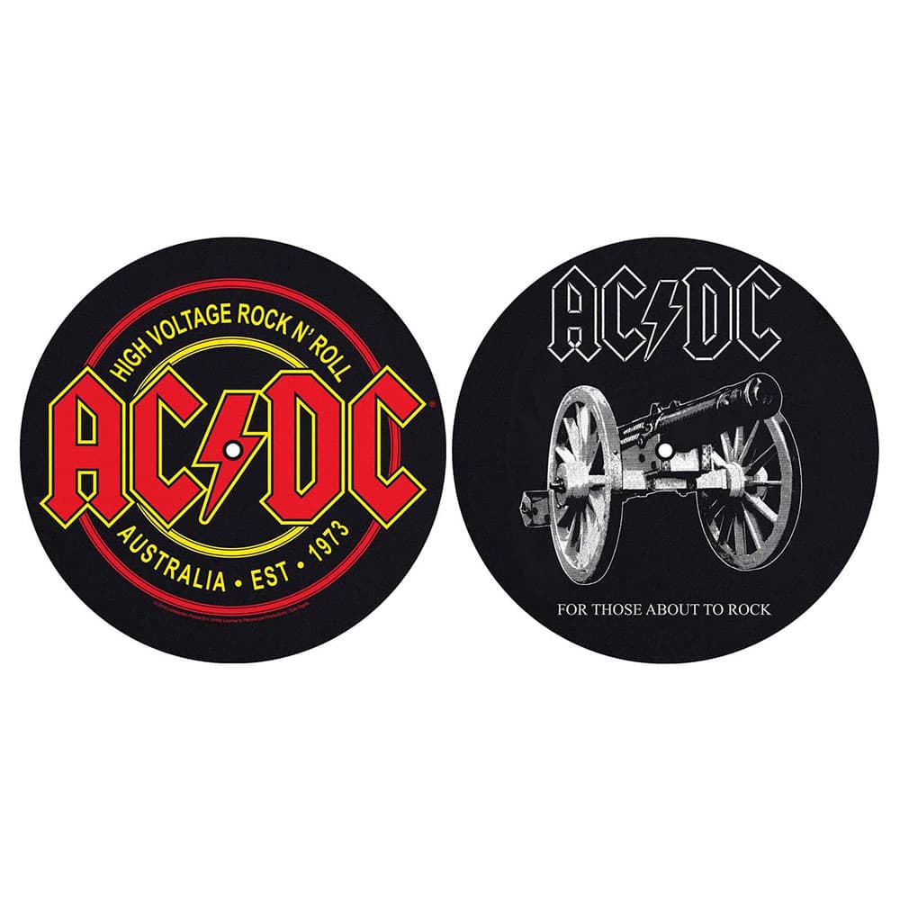 Turntable slipmat: Ac/Dc