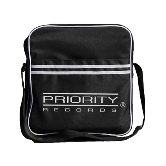 Record bag: Priority Records logo