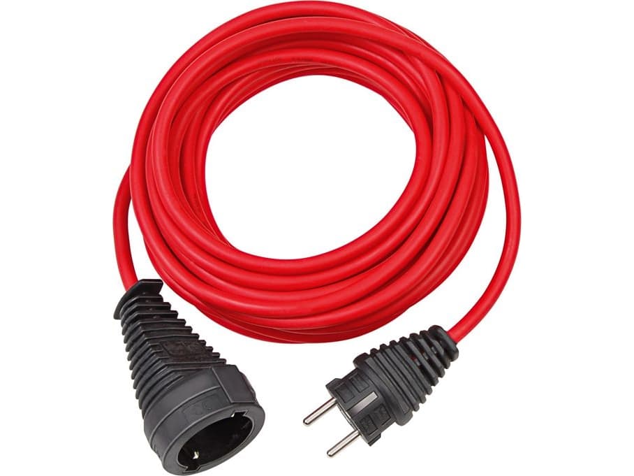 Brennenstuhl Extension cord 1 x 230V red 25m (1167474)