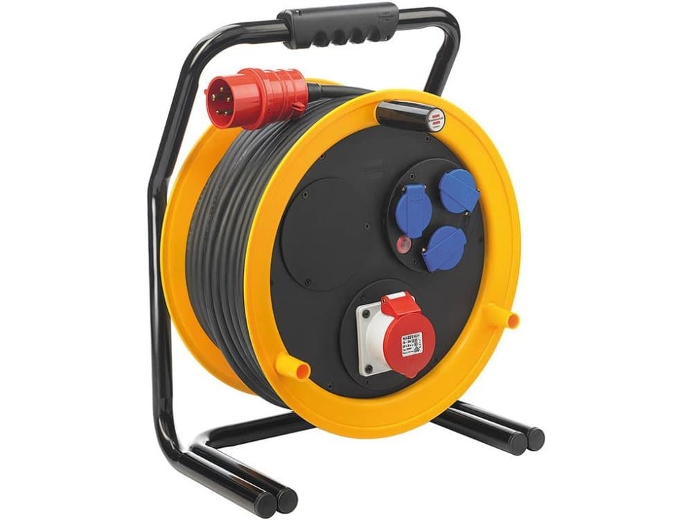 Brennenstuhl Drum extension cord Brobusta CEE IP44 1 x 400V/16A and 3 x 230V 40m (1319104)
