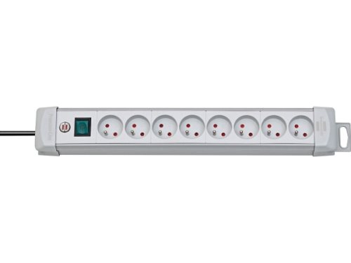 Bild av Brennenstuhl Premium-Line socket strip ordinary 8 sockets 3m gray (1806554018)