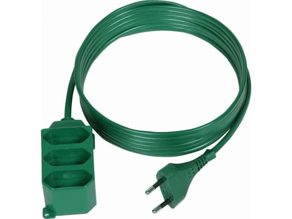 Plastrol Christmas tree extension cord fixed three times 3x2P 2.5A 3m (PS-362P/3)